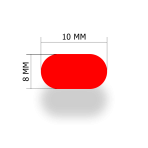 SBS MINI POP UP 8-10MM LEMON&ORANGE - imagine 2