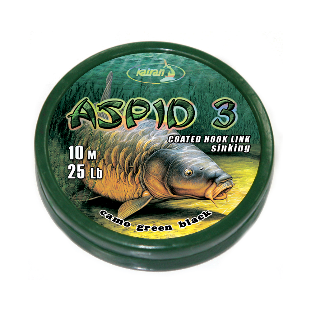 07-1 Katran Coated braided hook ASPID 3 - imagine 1