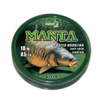 Katran coated braided hook MANTA GREEN 45lb 10 m