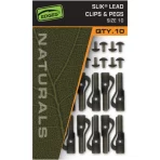Clips Plumb Pierdut + Pin Fox Edges Naturals Lead Clip & Pegs Nr.10