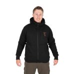 Hanorac Fox Collection Sherpa Jacket Negru&Portocaliu