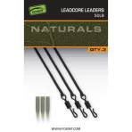 Montura Fox Edges Naturals Leadcore Leaders 50lb + Conuri Antitangle