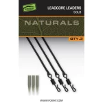 Montura Fox Edges Naturals Leadcore Leaders 50lb + Conuri Antitangle
