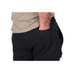 Pantaloni Fox Collection Sherpa Jogger Negru&Portocaliu - imagine 3