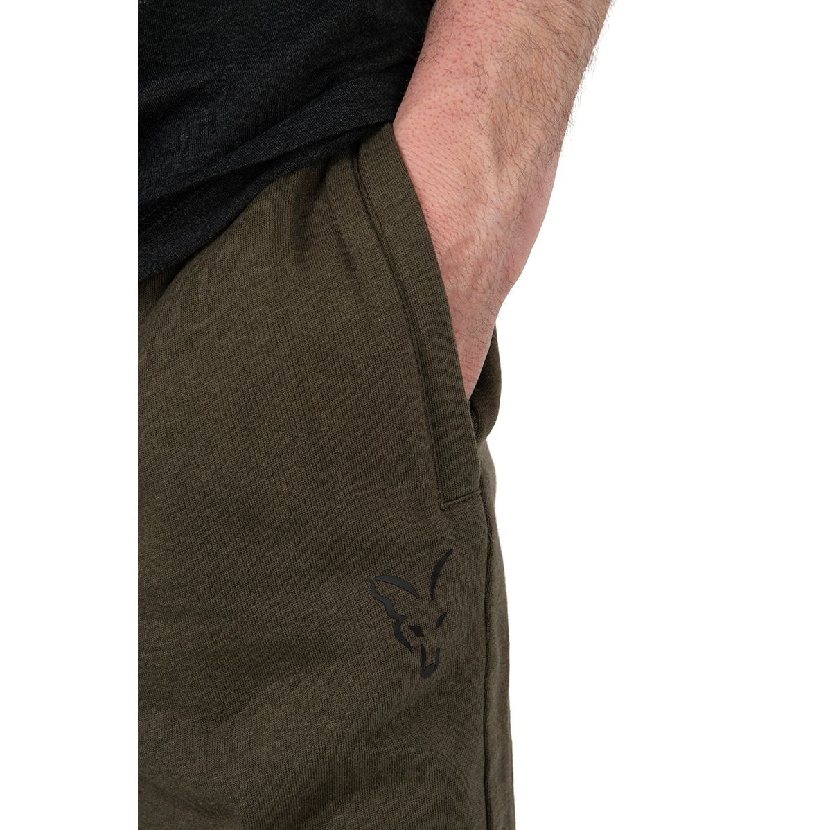 Pantaloni Scurti FOX Collection LW Jogger, Verde & Negru - imagine 5