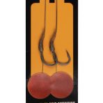 Carlige Legate Fox Edges Wide Gape Camotex Semi Stiff Coated Braid - imagine 4