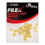 FILEX ELASTIC BAIT BANDS-LATEX 50 BUC /PLIC SMALL