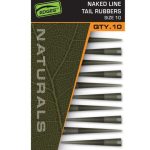 Conuri Fox Edges Clips pentru Plumb Pierdut Fox Edges Naturals Naked Line Tail Rubbers, Nr.10