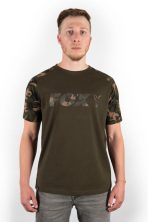 Tricou Fox Raglan Camuflaj/Khaki - imagine 2