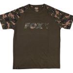 Tricou Fox Raglan Camuflaj/Khaki