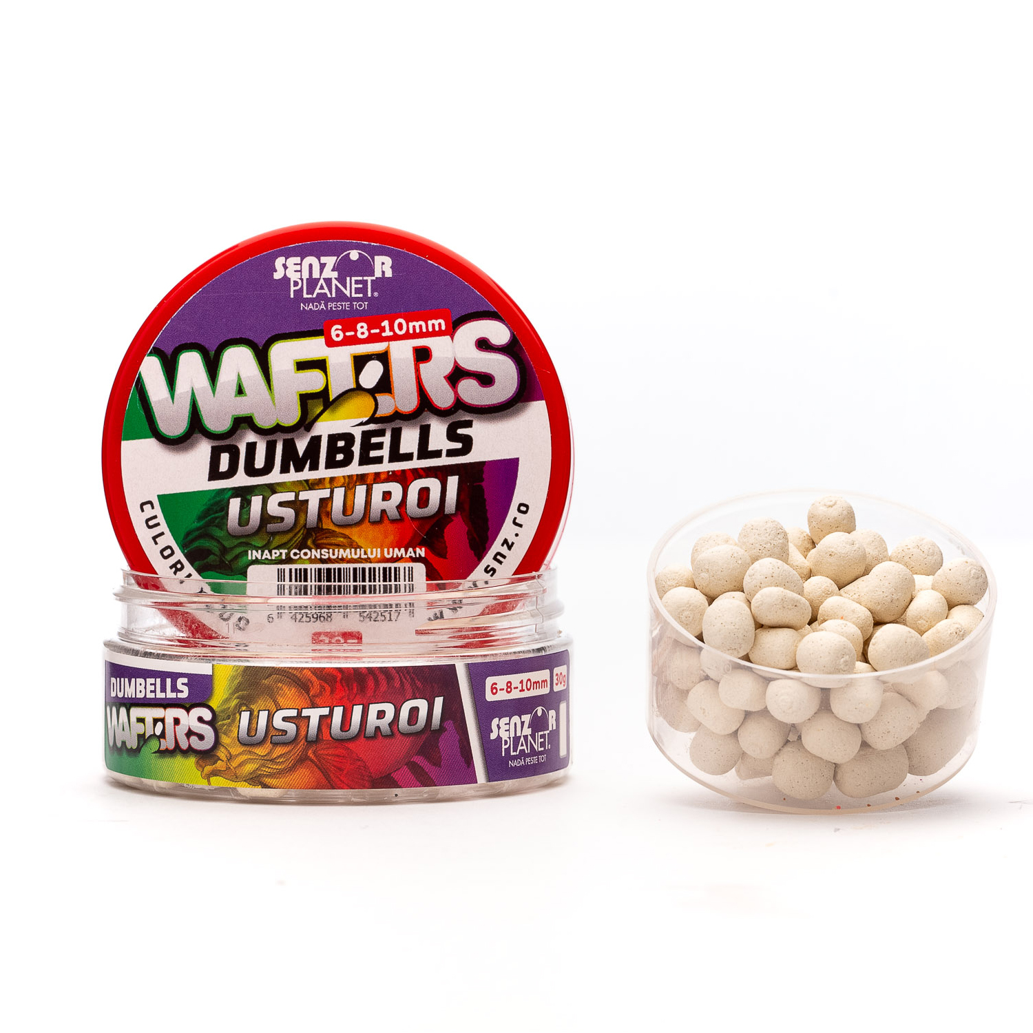 wafters-dumbells-usturoi-6810mm-30g_2204_1_16769741946114 WAFTERS DUMBELLS SENZOR USTUROI 6-8-10MM - imagine 1