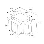 GEANTA NASH SUBTERFUGE CARRYALL SMALL 30L - imagine 7