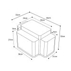 GEANTA NASH SUBTERFUGE CARRYALL MEDIUM 50L - imagine 2