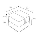 GEANTA NASH SUBTERFUGE CUBE CARRYALL 50L - imagine 5