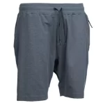 PANTALONI SCURTI MAKE IT HAPPEN BADGE SHORTS GREY MARL