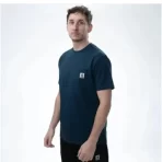 Tricou NASH Make It Happen Badge Pocket T Shirt – Navy Blue - imagine 2