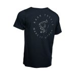 TRICOU NASH MAKE IT HAPPEN CARP LOGO T SHIRT BLACK - imagine 2