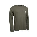 BLUZA NASH MAKE IT HAPPEN CARP LOGO LONG SLEEVE T SHIRT GREEN