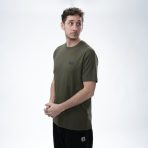 TRICOU NASH MAKE IT HAPPEN CARP LOGO T SHIRT GREEN - imagine 3