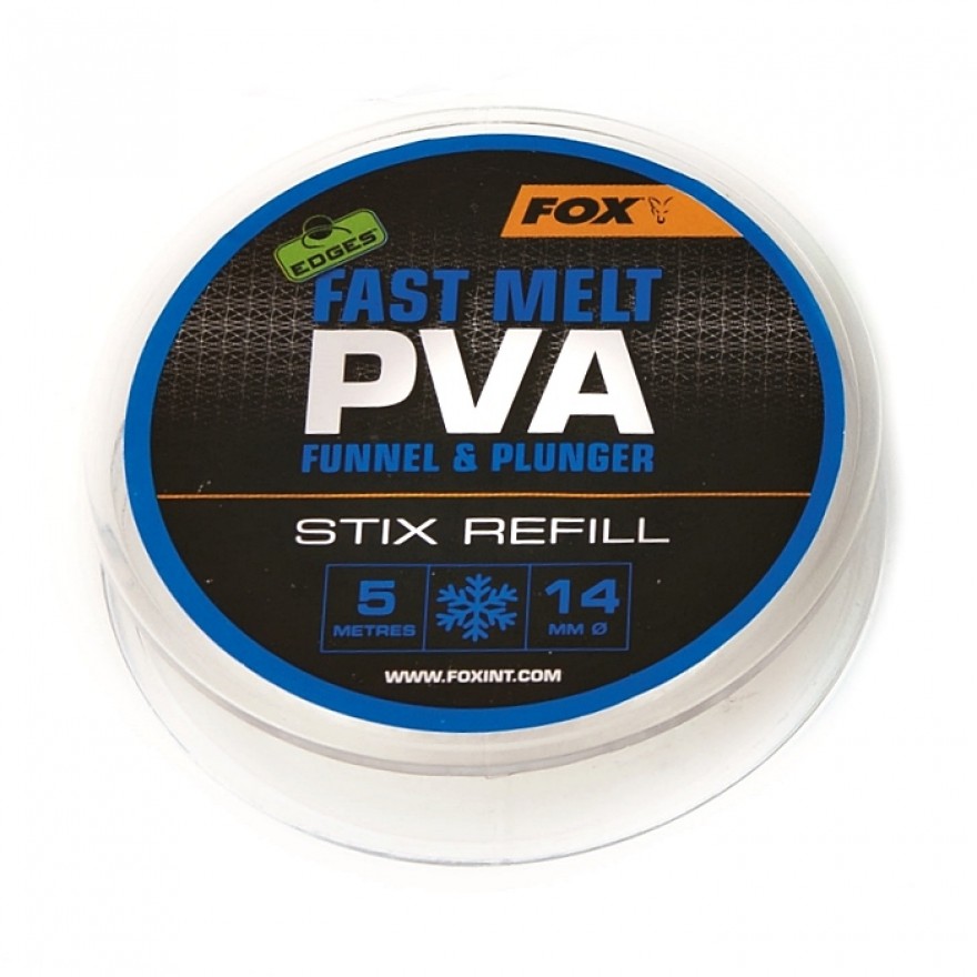 hYCVYXmzcu60XhqHTOM7uUPTTrxeg00zVcCGWbv5 REZERVA PLASA SOLUBILA FOX PVA FAST MELT REFILL, 14MM, 5M - imagine 1