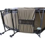 Pat ZFish Condor Bedchair 8-Leg Camo - imagine 2