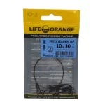 Struna Otel 7x7 Orange 0.36mm 10kg 25cm cu Agrafe Snap si Vartej