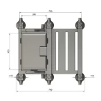 Scaun Modular Nytro SLS36 - imagine 4