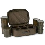 Borseta Fox Voyager 8 Pot Hookbait Case - imagine 3