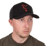Sapca Fox Collection Baseball Cap Black Orange