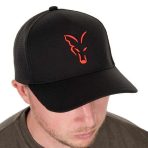 Sapca Fox Collection Baseball Cap Black Orange - imagine 2