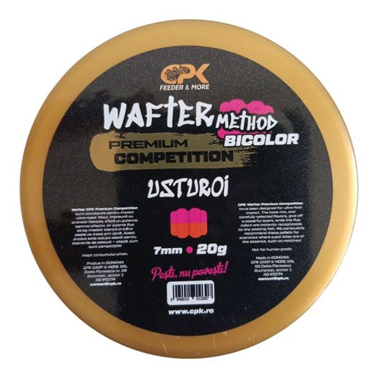 wafters_cpk_premium_competition_method_bicolor_usturoi_7mm_20g Wafters CPK Premium Competition Method Bicolor, Usturoi 7mm, 20g - imagine 1