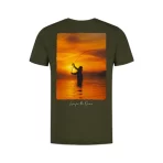 Tricou Korda Sunrise Tee Dark Olive - imagine 2