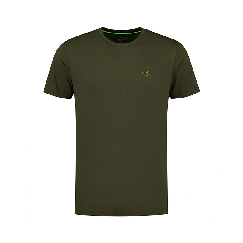 Sunrise_Tee_Dark_Olive_front Tricou Korda Sunrise Tee Dark Olive - imagine 1