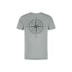 Tricou Korda Compass Tee Heather Grey - imagine 2