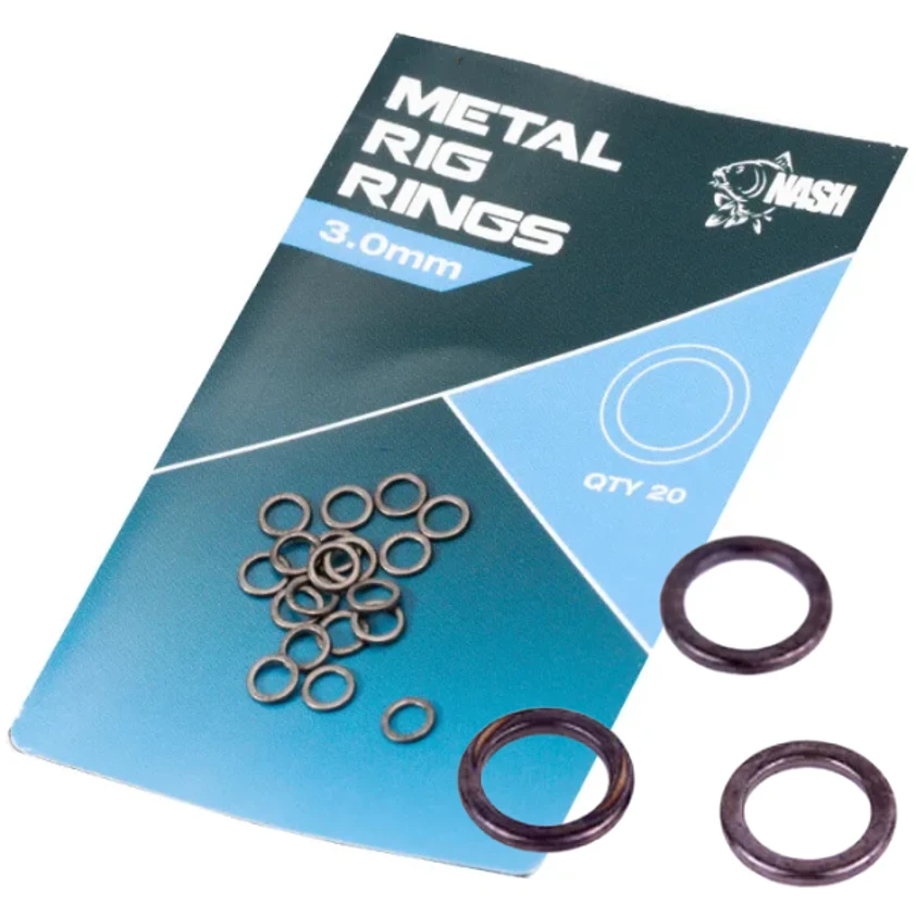 Inele Metal Nash Rig 3mm Inele Metal Nash Rig 3mm - imagine 1