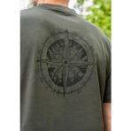 Tricou Avid Carp Bearing T-Shirt Green - imagine 4