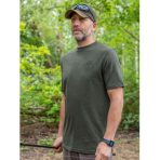 Tricou Avid Carp Bearing T-Shirt Green - imagine 5