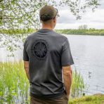 Tricou Avid Carp Bearing T-Shirt Grey - imagine 3
