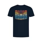 Tricou Korda Dawn Vibes T-Shirt Navy - imagine 2
