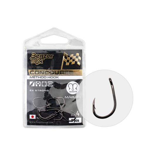 aabenzar2x_1 Carlige Benzar Concourse Method Strong 2X Hook nr.6 - imagine 1