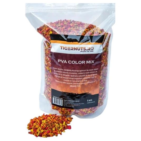 Spartura alune tigrate Tigernuts PVA Color Mix, 1kg - imagine 1