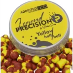 Boilies Addicted Carp Baits Precision Legend Half & Half, Yellow, 8-10mm, 40g - imagine 2