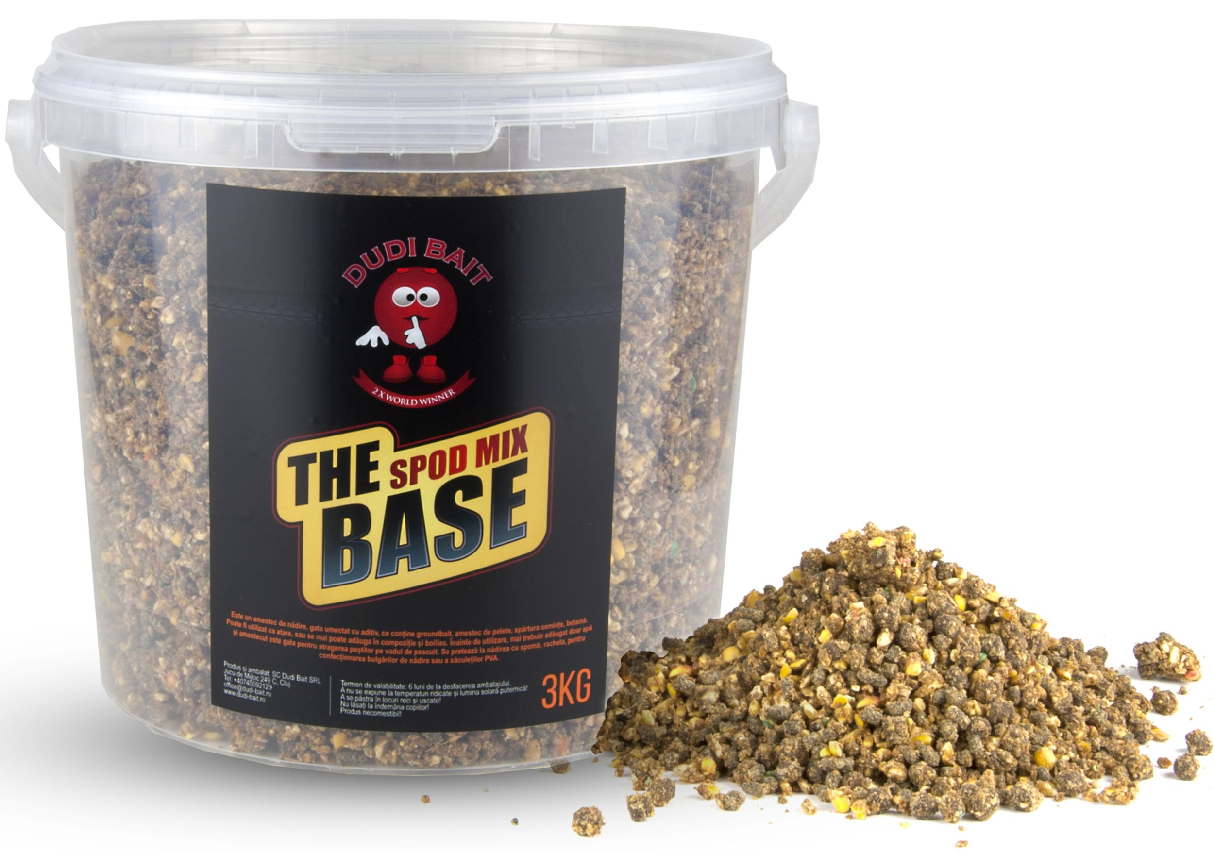 amestec_nadire_dudi_the_base_spod_mix_3kg.jpg Amestec Nadire Dudi Bait The Base Spod Mix, 3Kg - imagine 1