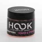 Dumbell Hookbaits Wafters, 10mm, Squid & Strawberry, 50ml