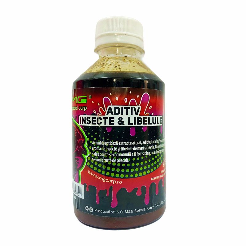 mgcarplibeluleaditiv.jpg Aditiv lichid MG Special Carp Insecte&Libelule 250ml - imagine 1