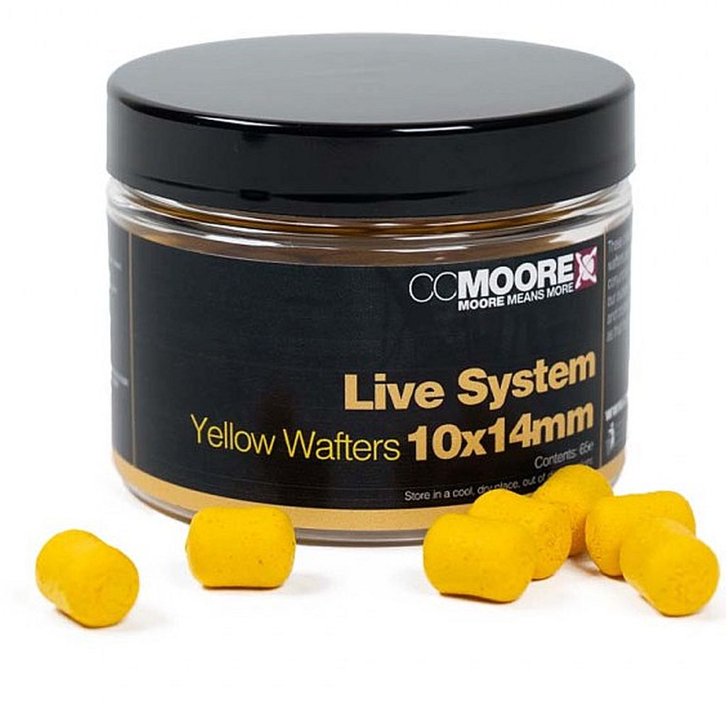 wafters_cc_moore_live_system_dumbells_10x14mm_65bucborcan_2_.jpg Wafters CC Moore Live System Dumbells, Yellow, 10x14mm - imagine 1