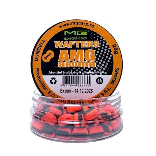 wafters_mg_special_carp_dumbell_amg_aroma_8mm.jpg Wafters MG Special Carp Dumbell AMG ARoma 8mm, 25g - imagine 1