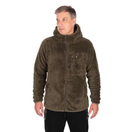 Khaki premium full zip - imagine principală