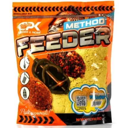 Groundbait method feeder yellow - imagine principală