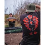 Tricou fox orange indicator - prezentare produs